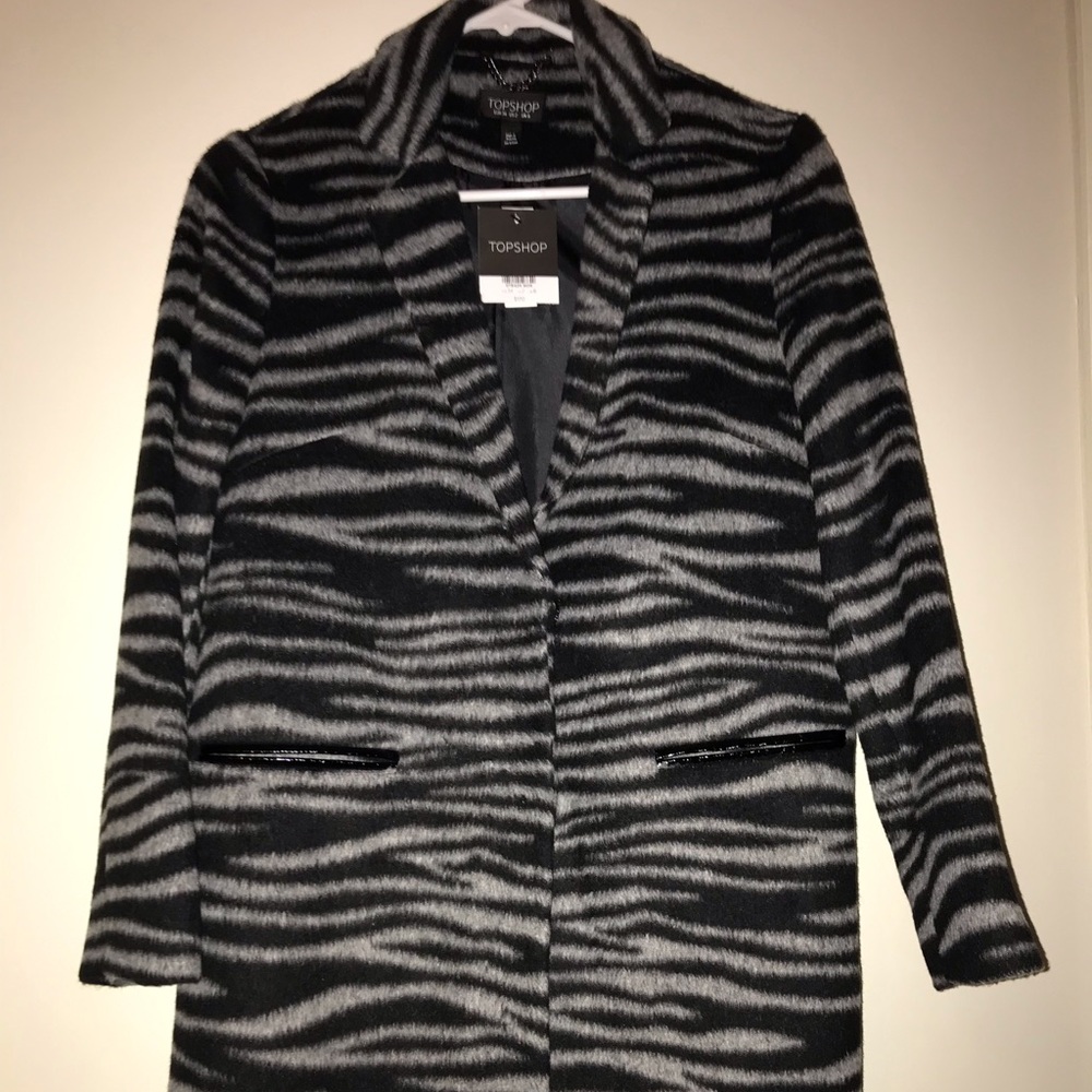 Topshop long coat